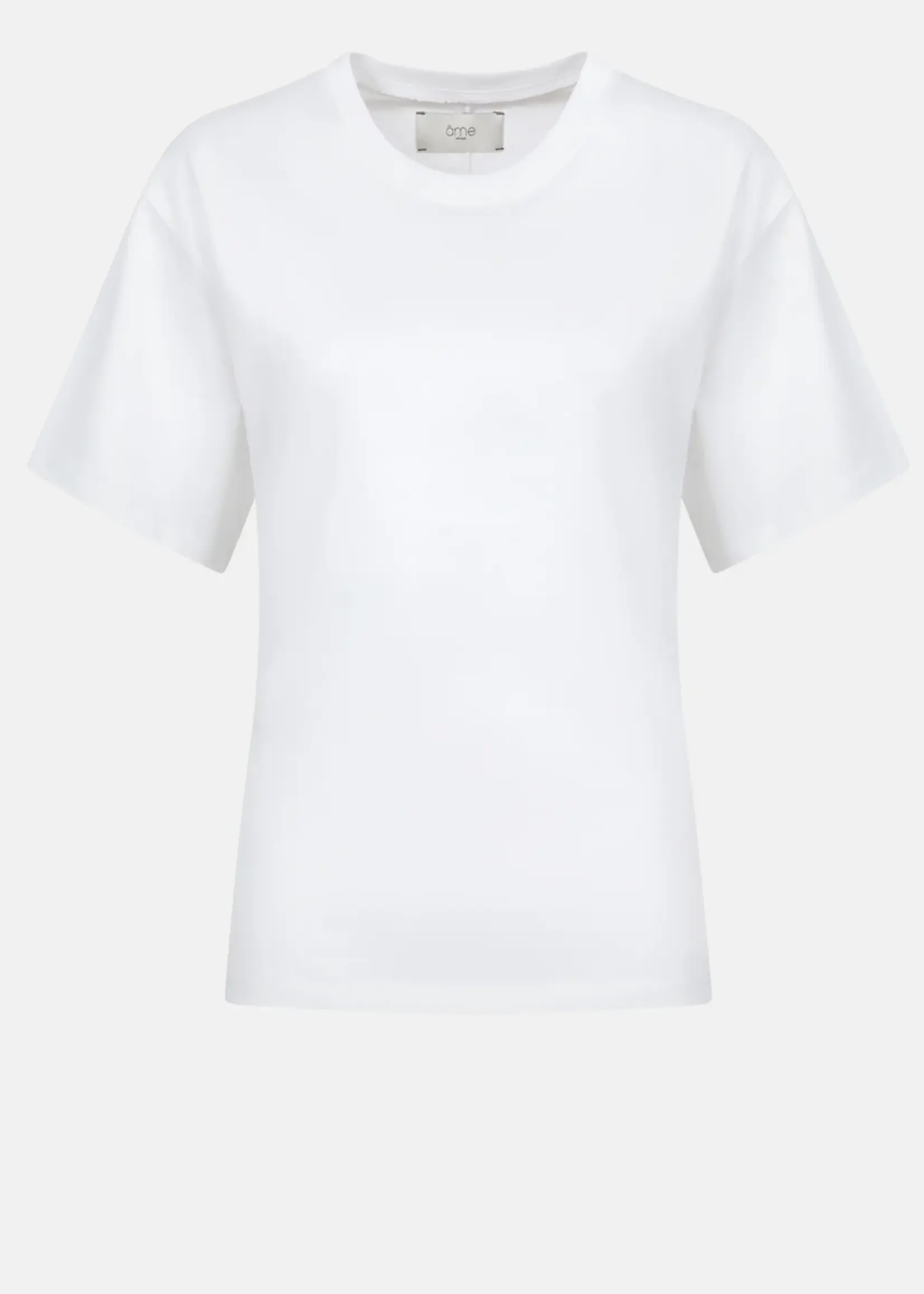âme Olga - White Fitted T-shirt