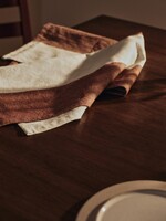 Ferm Hale Tea Towel - Chestnut/Frosted Lime