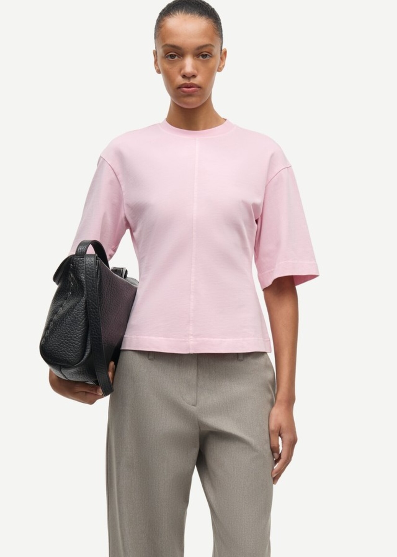lois Sadisas t-shirt - Bleached Mauve Pigment