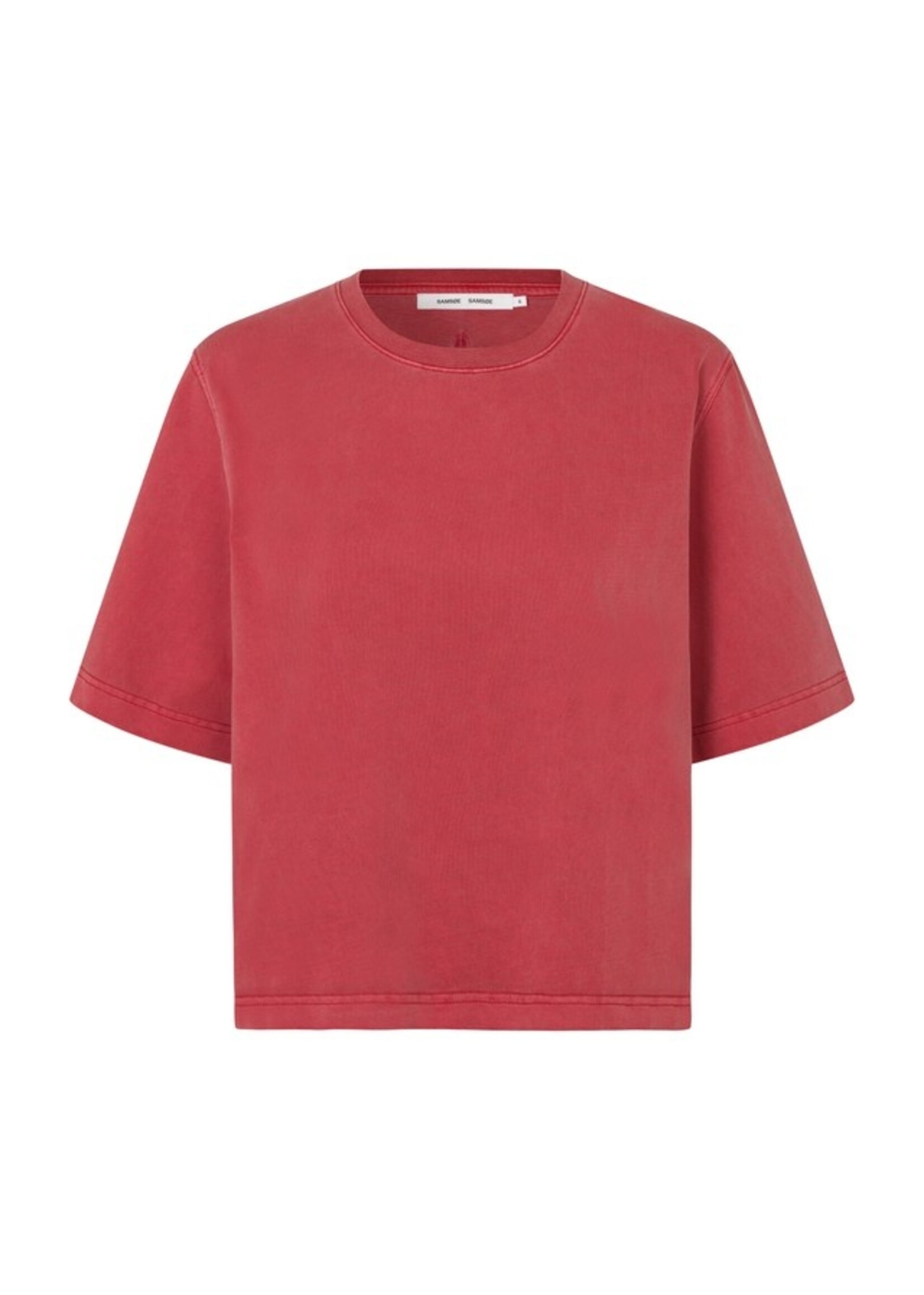 Samsøe Samsøe Saabby t-shirt - Tomato Red Pigment