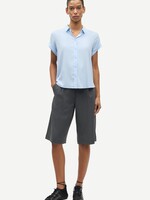 Samsøe Samsøe Saharper pleat shorts - Ombre Blue