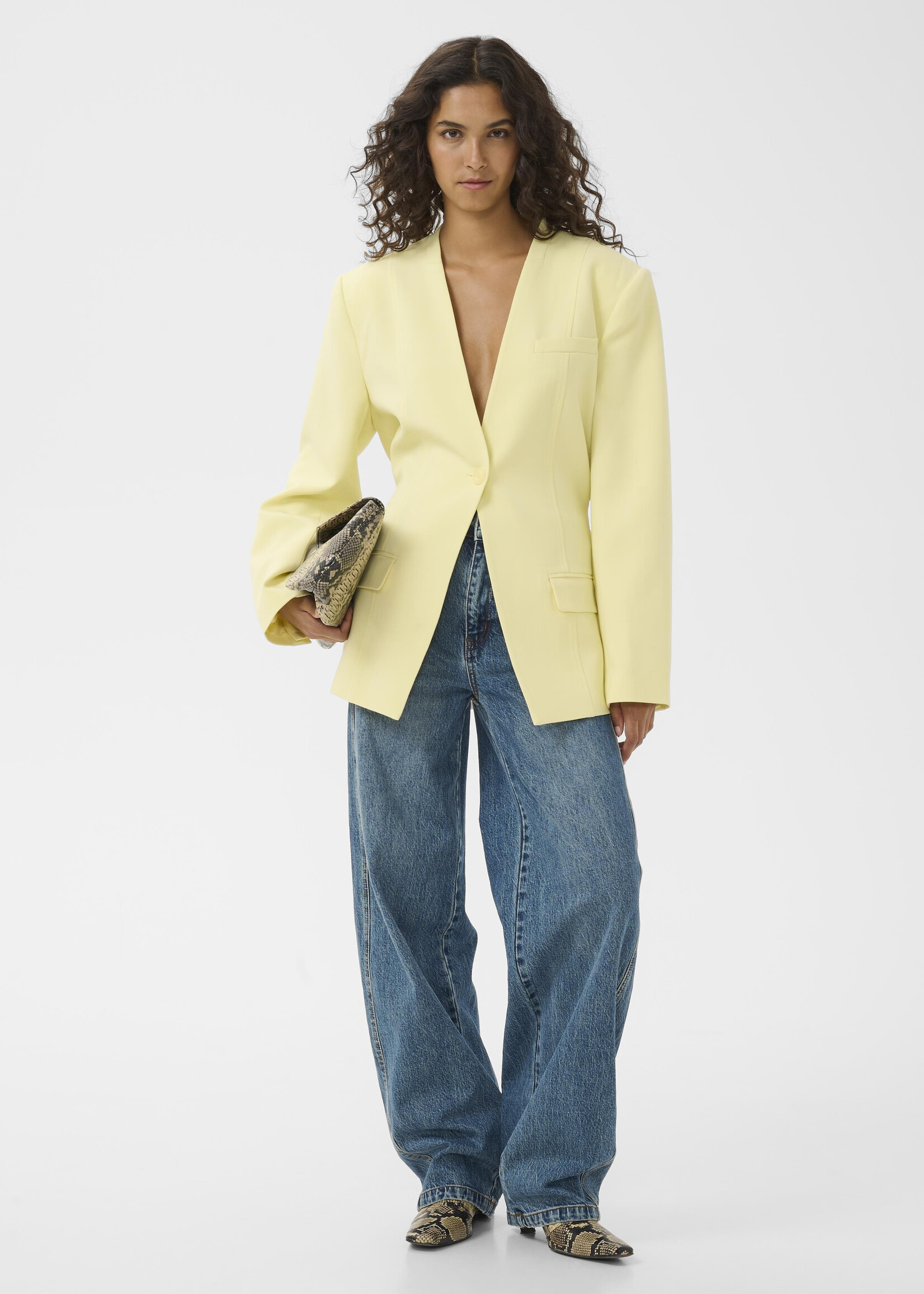 Gestuz GZmelu HW barrel jeans