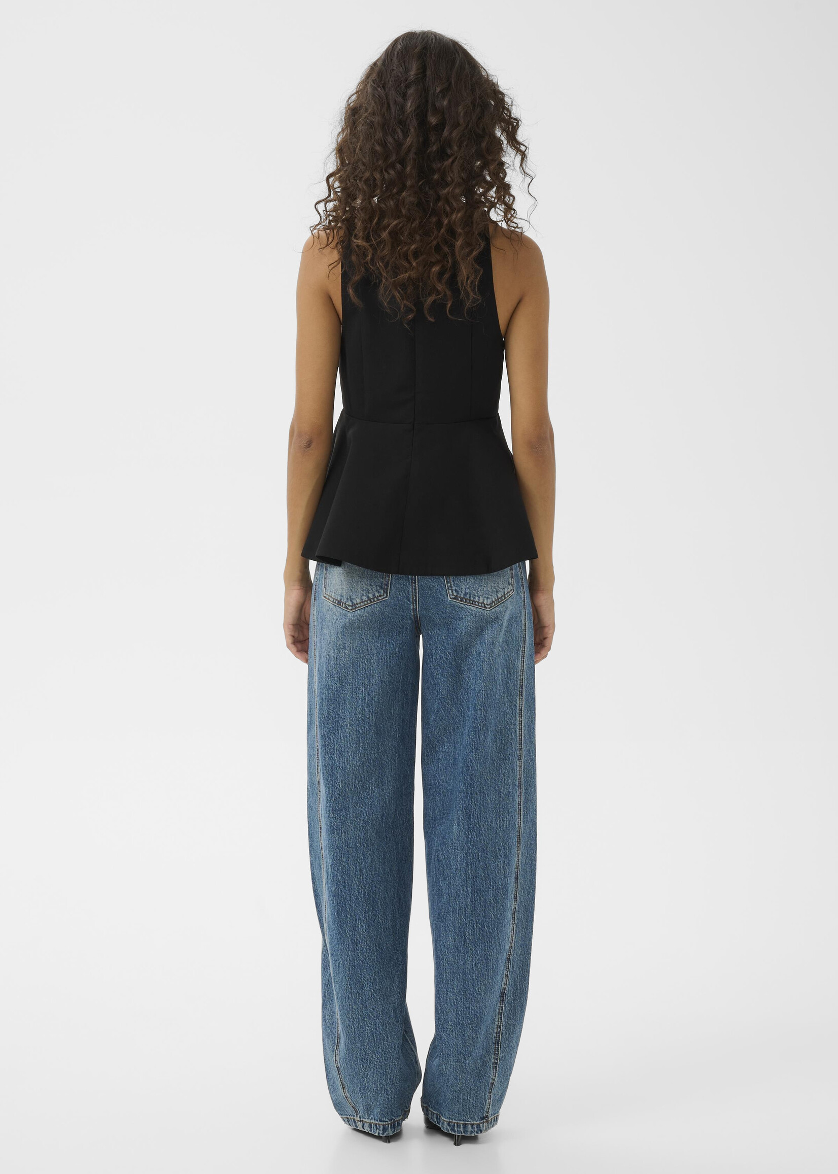 Gestuz GZmelu HW barrel jeans