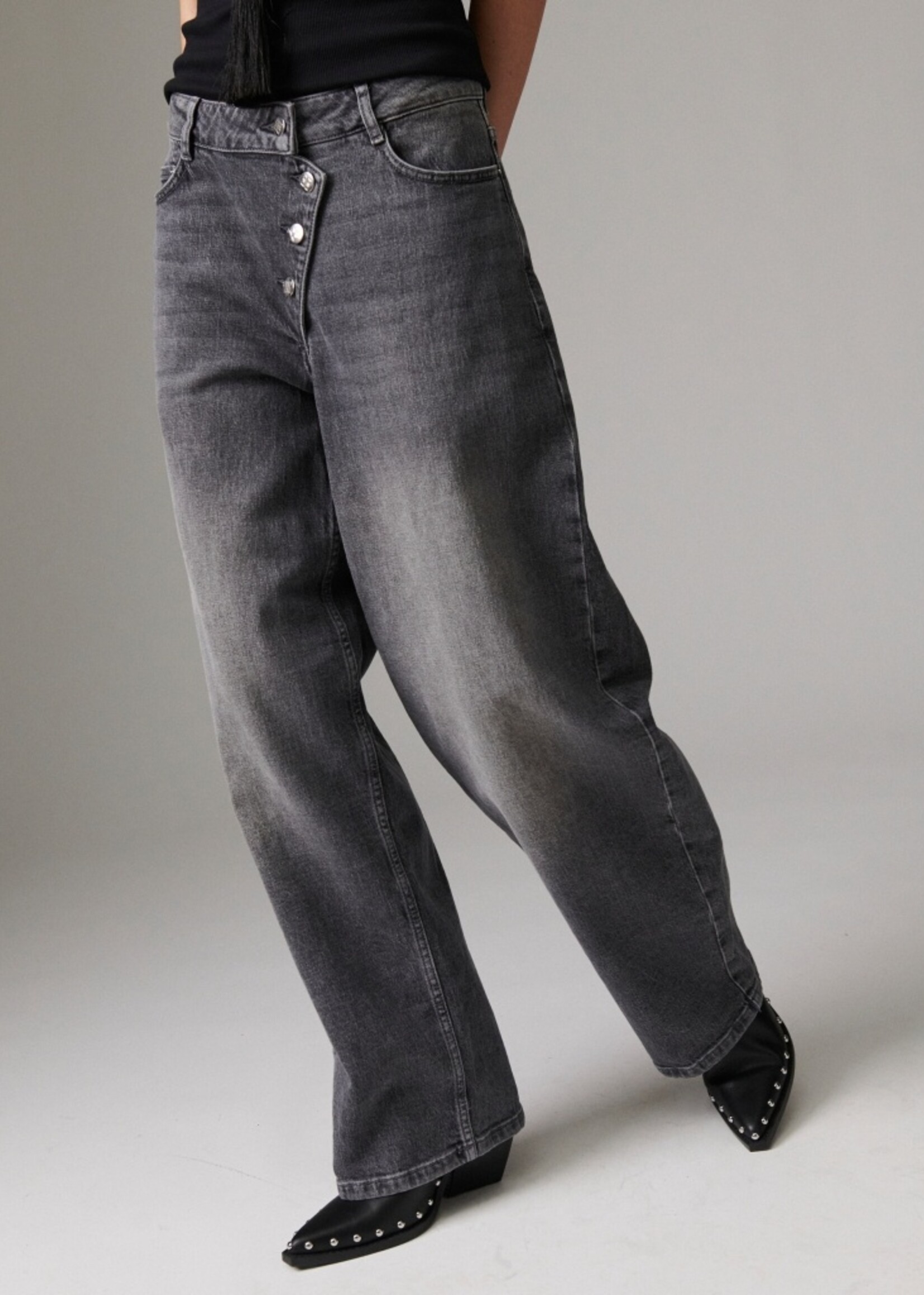 Day Andi Assymetric - Light grey denim
