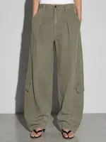 Mel Fizzy pants canvas - Kaki