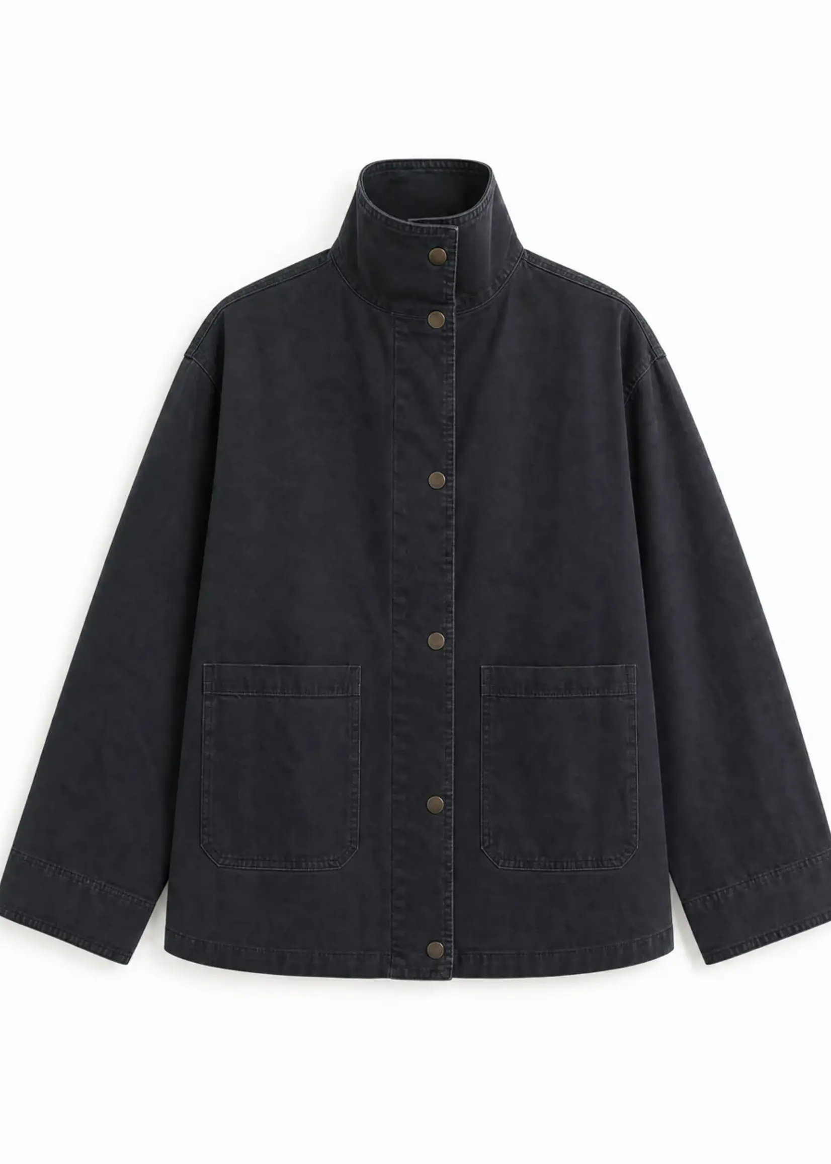 Mel Eagle twill jacket - Coal