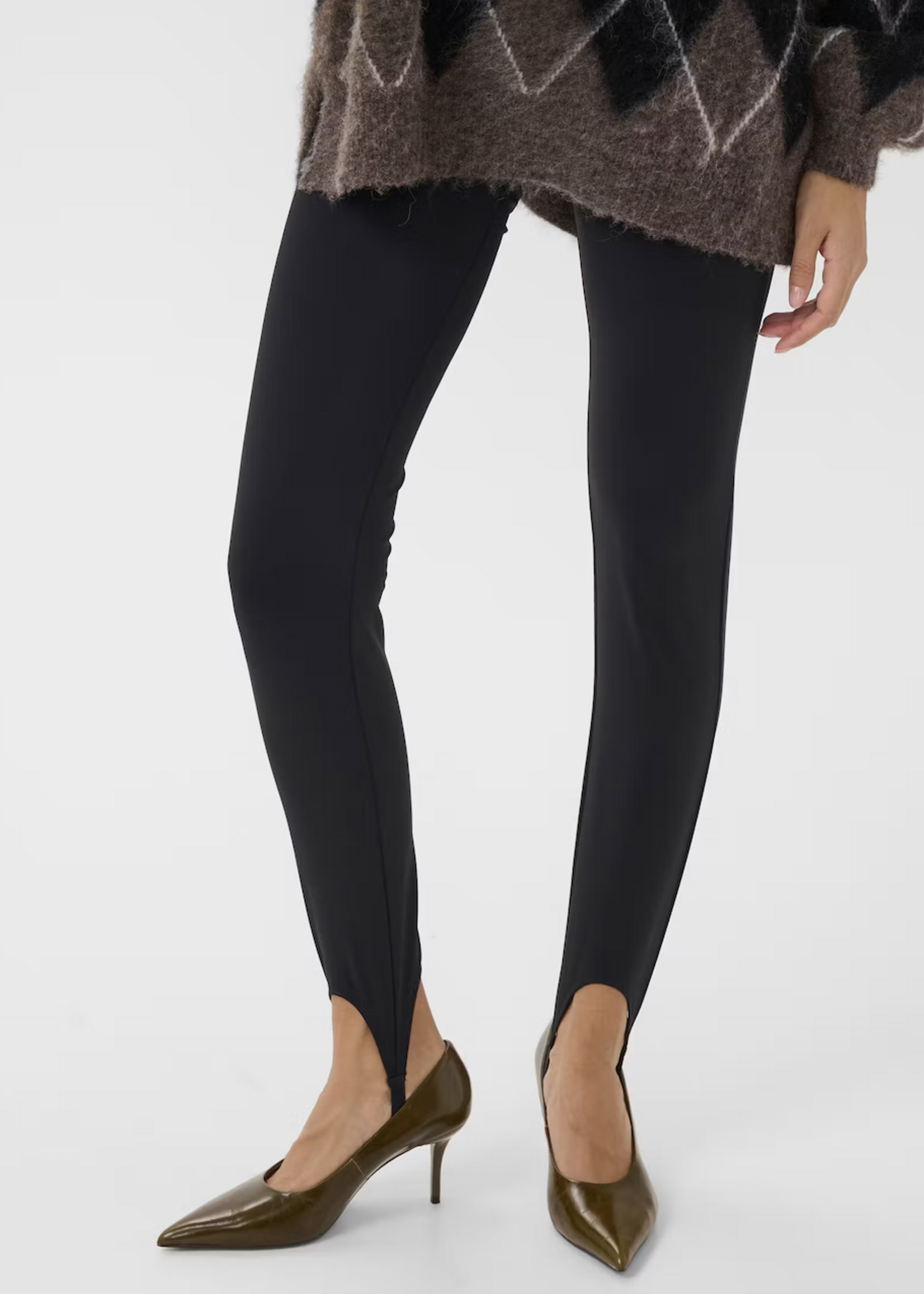 Gestuz GZlyrose - strap leggings black