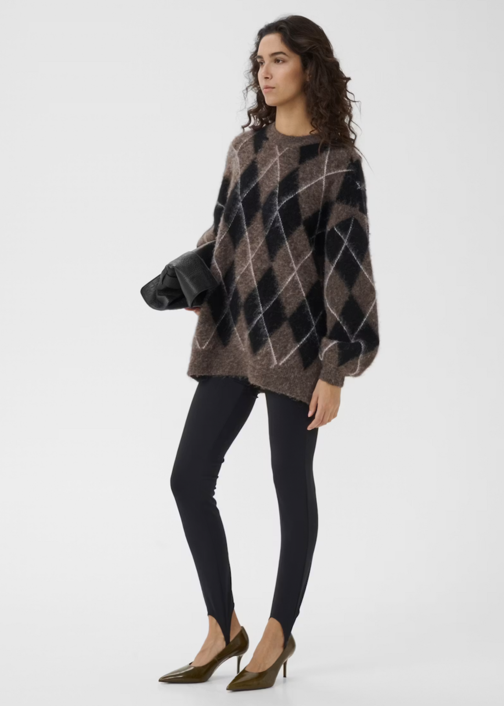 Gestuz GZlyrose - strap leggings black