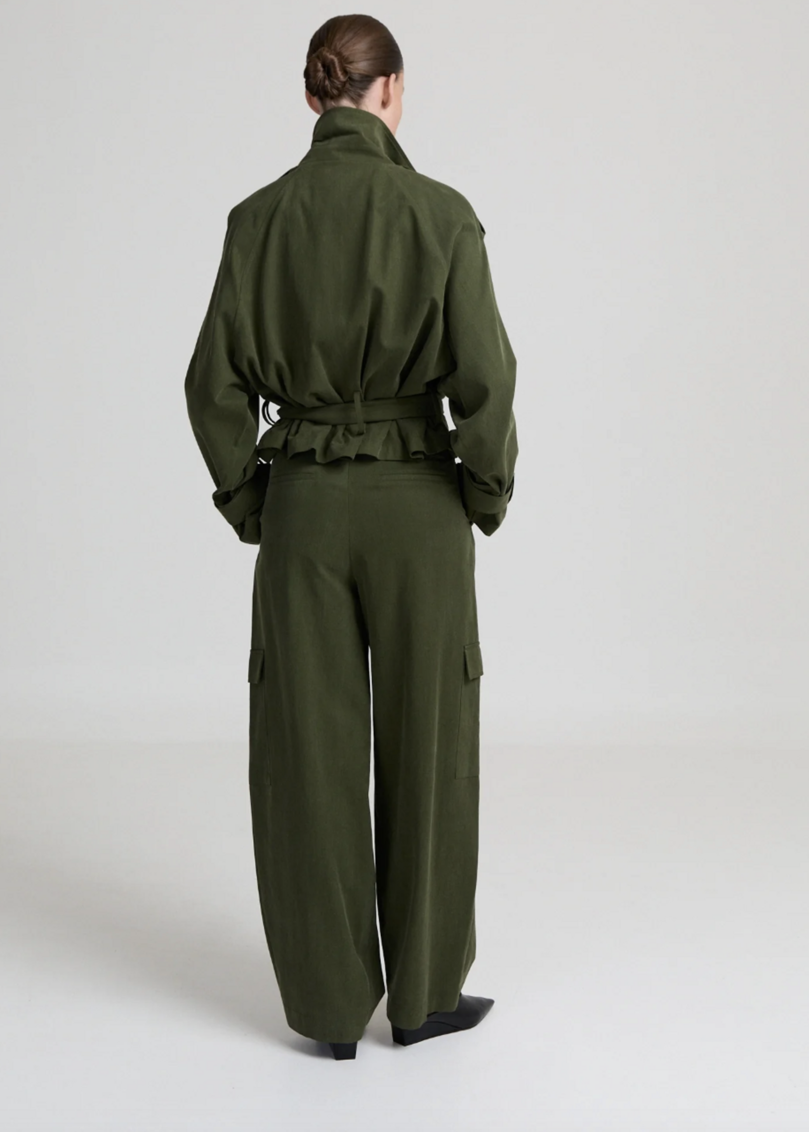 Simone Jacket - Khaki Green