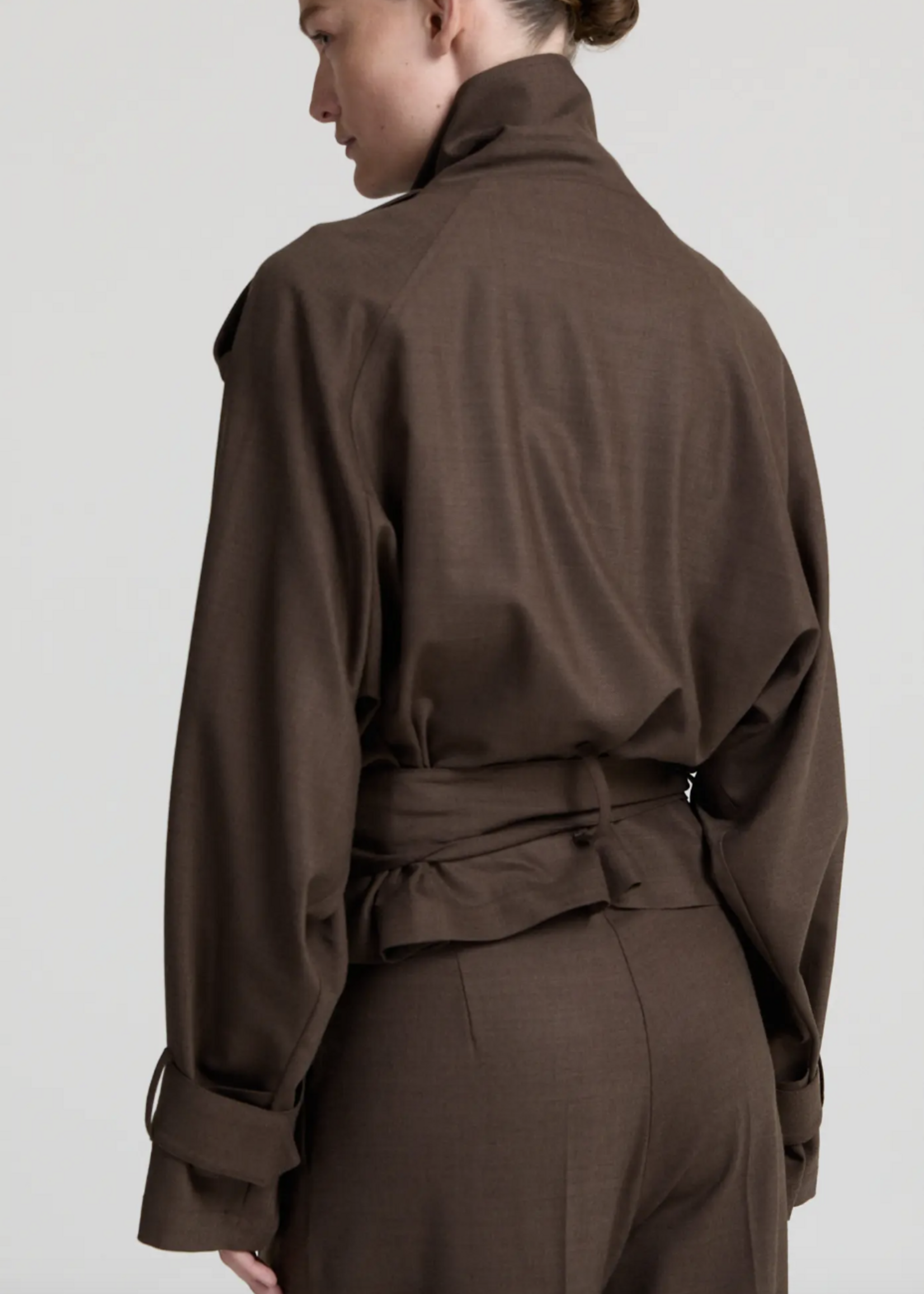 Simone Jacket - Brown Melange