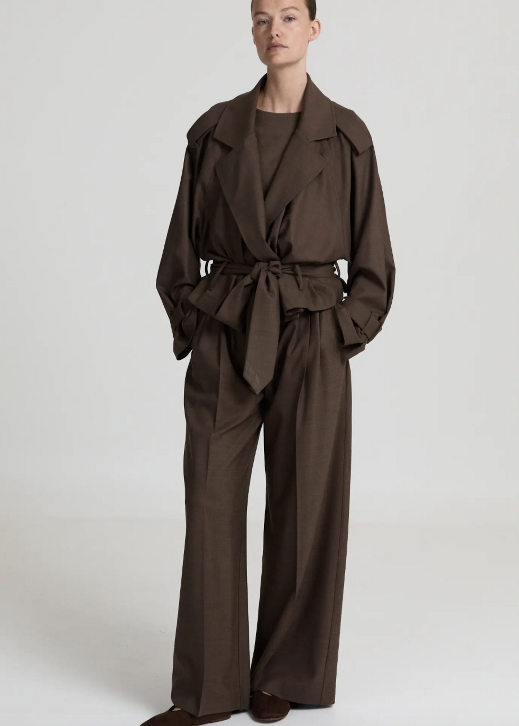 Simone Jacket - Brown Melange