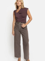 Mel Mimi chestnut straight denim