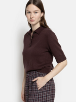 âme Obsession - Bordeaux polo neck