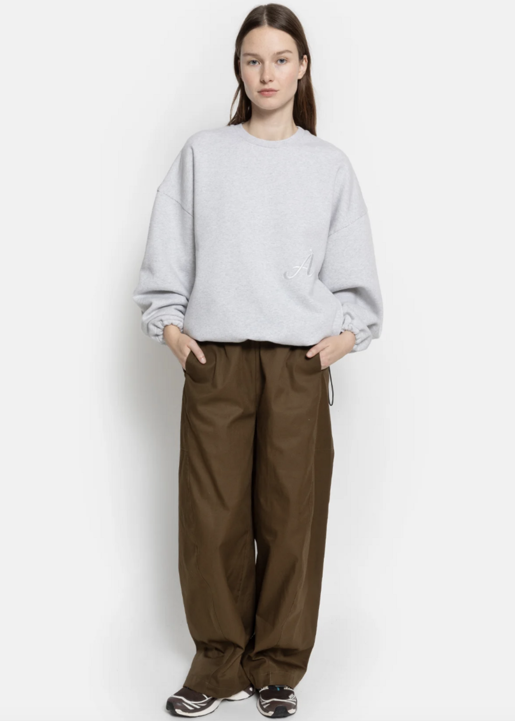 âme Ome - Marled Grey sweatshirt