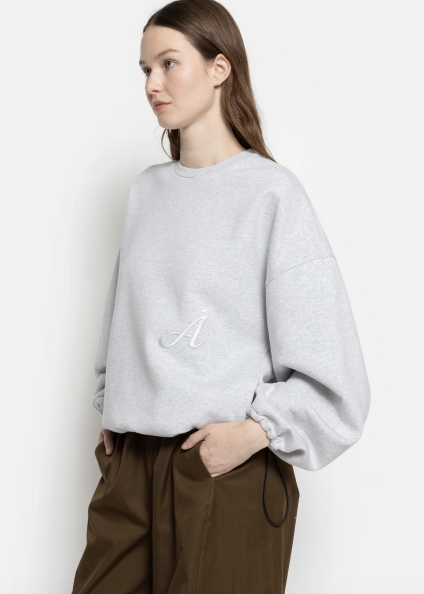 âme Ome - Marled Grey sweatshirt