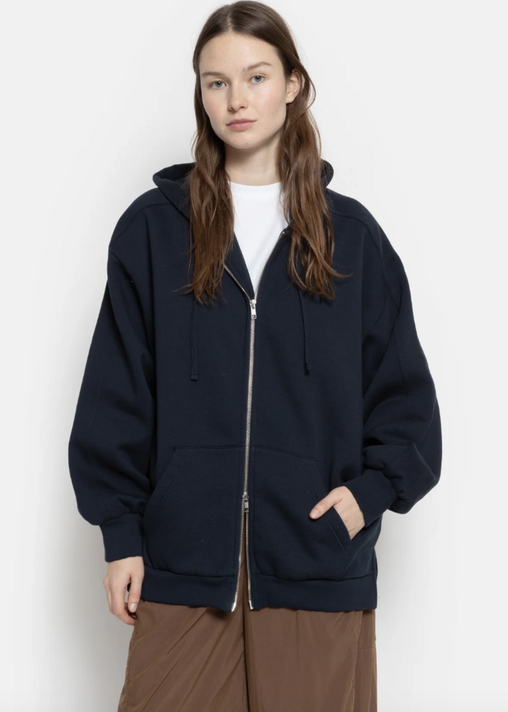 âme Ooper hoodie - Navy oversized
