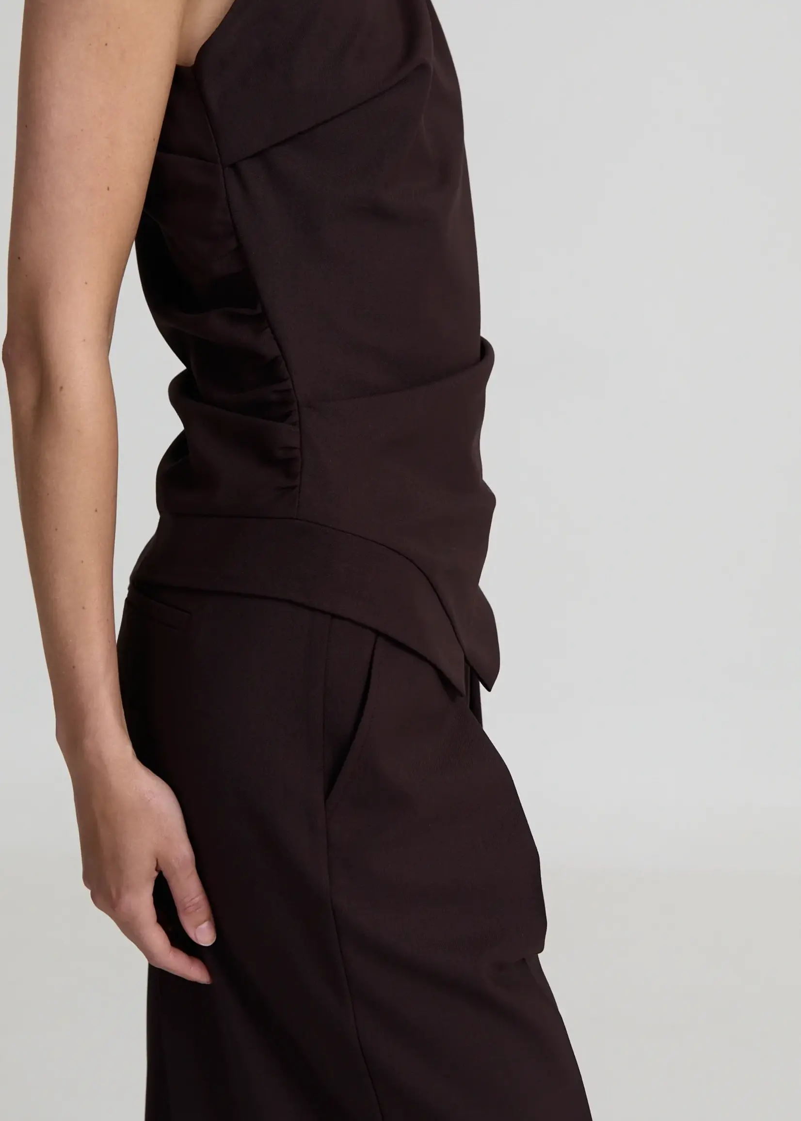 Alice Top - Dark Brown
