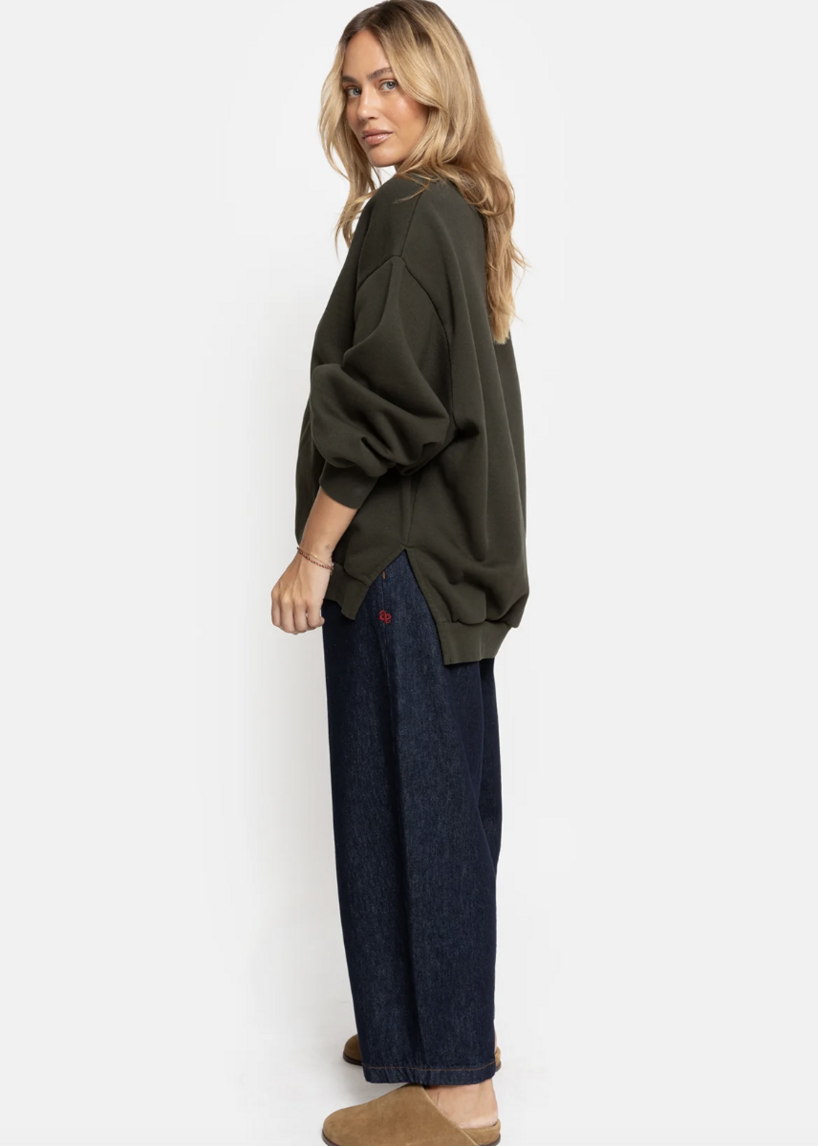 âme Ulla - Forest Green oversized