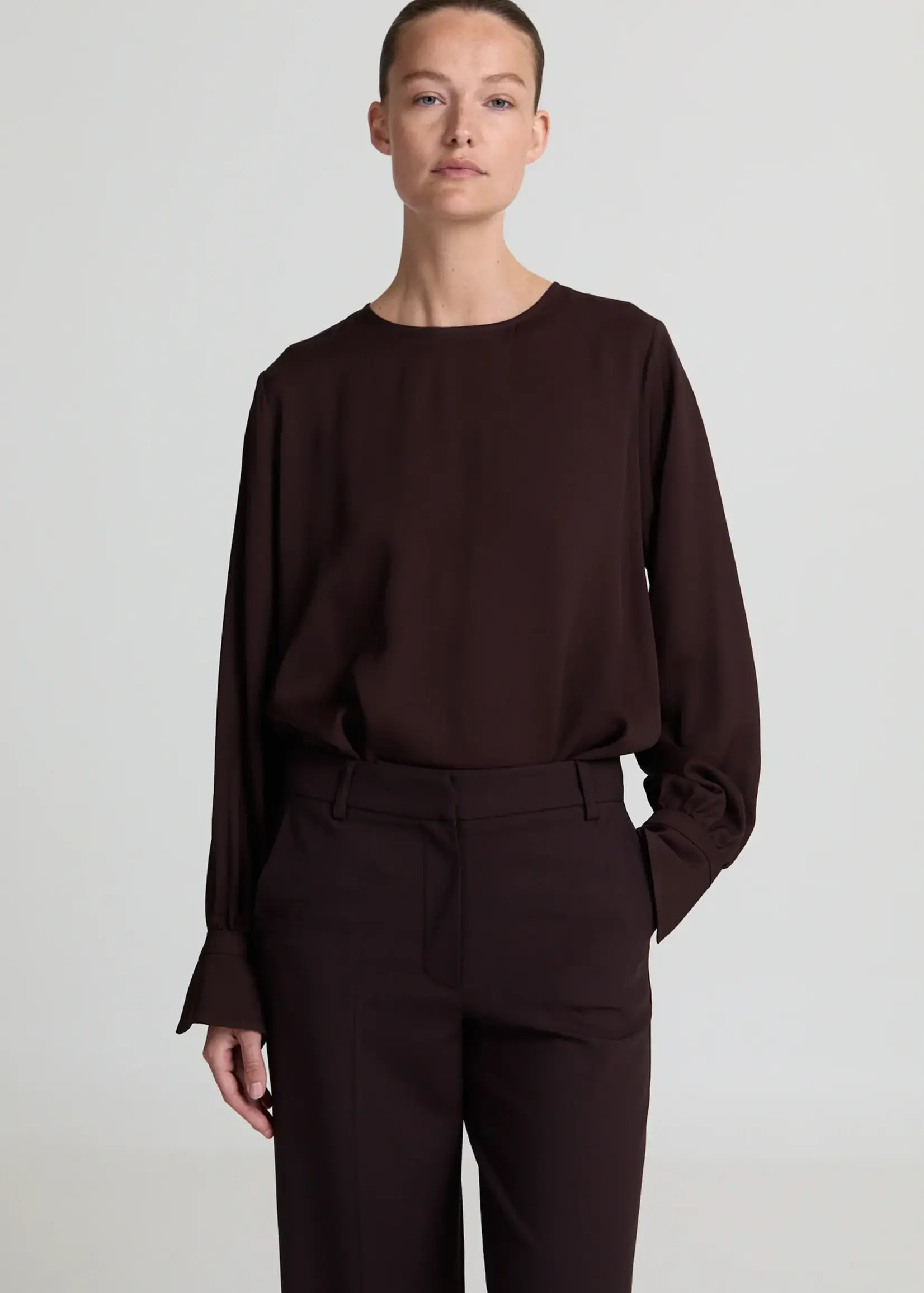 Poppy pants - Dark brown