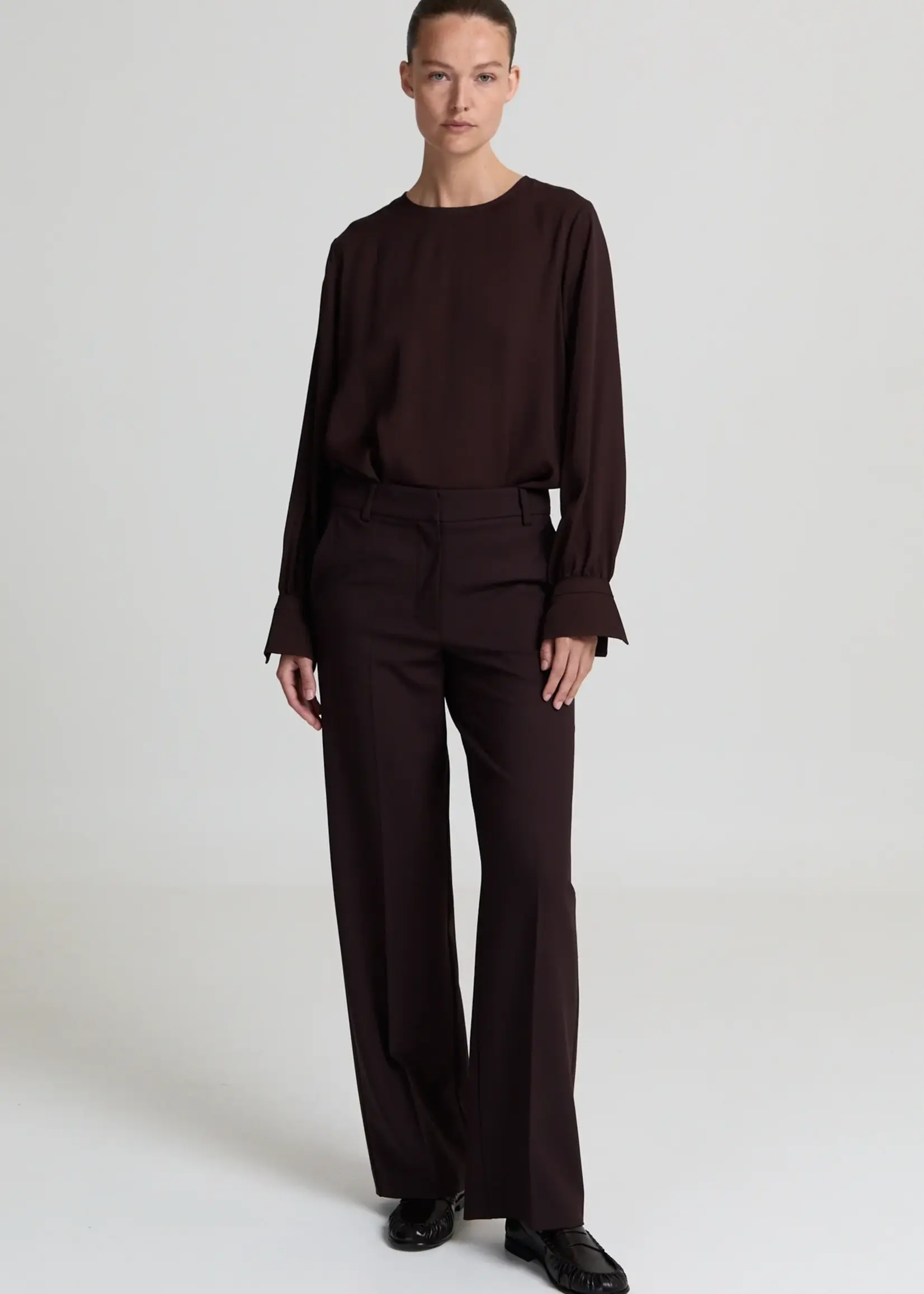 Poppy pants - Dark brown