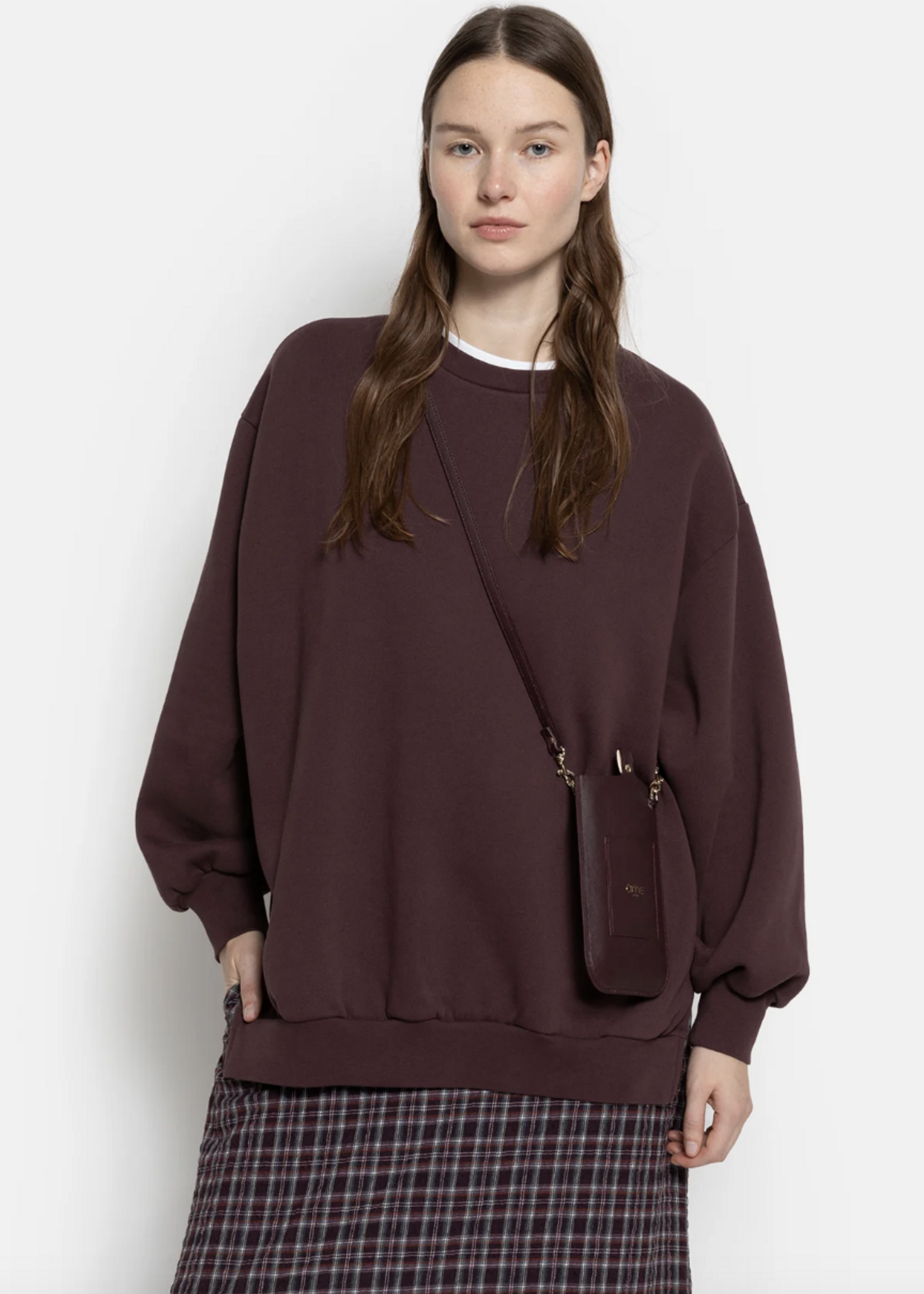 âme Ulla - Aubergine oversized