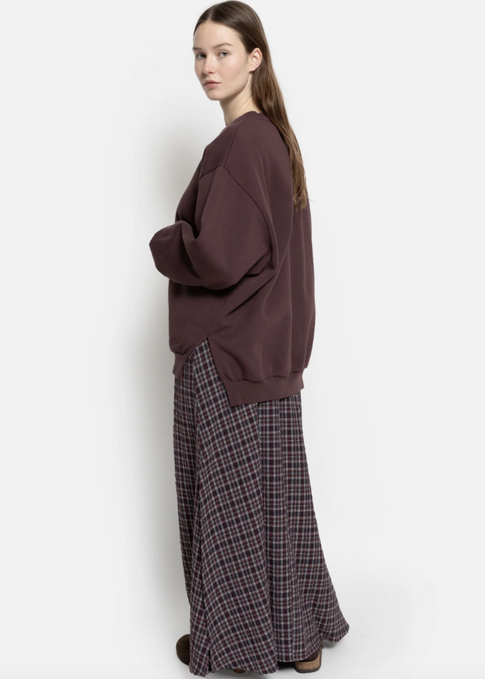 âme Ulla - Aubergine oversized