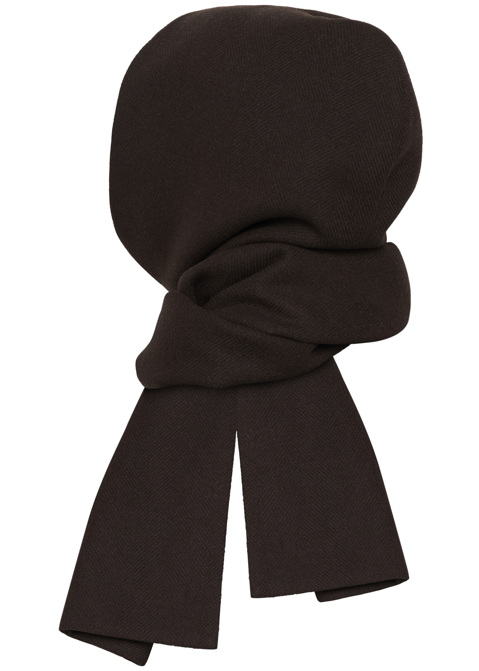 Gestuz GZVenja hood scarf - Ganache