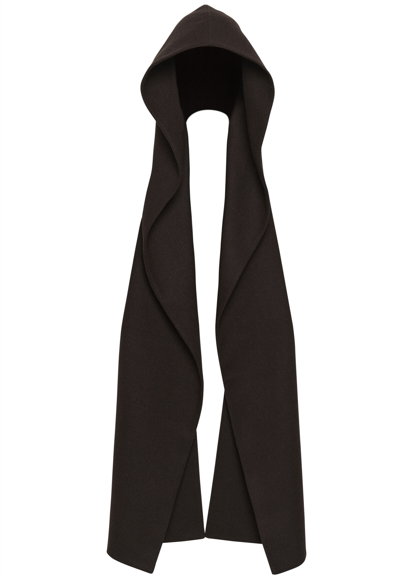 Gestuz GZVenja hood scarf - Ganache