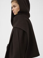 Gestuz GZVenja hood scarf - Ganache