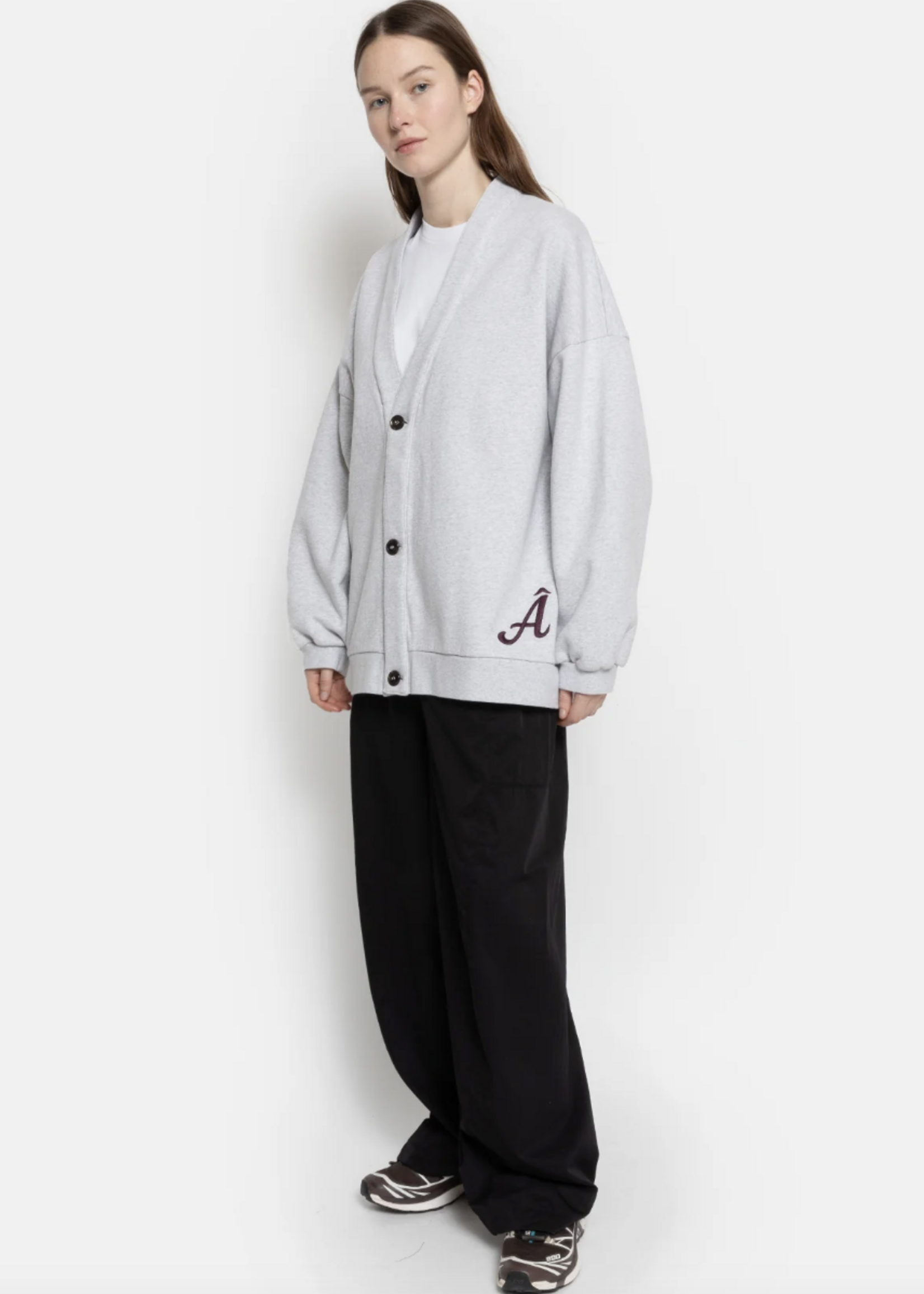 âme Obligation cardigan - Marled Grey