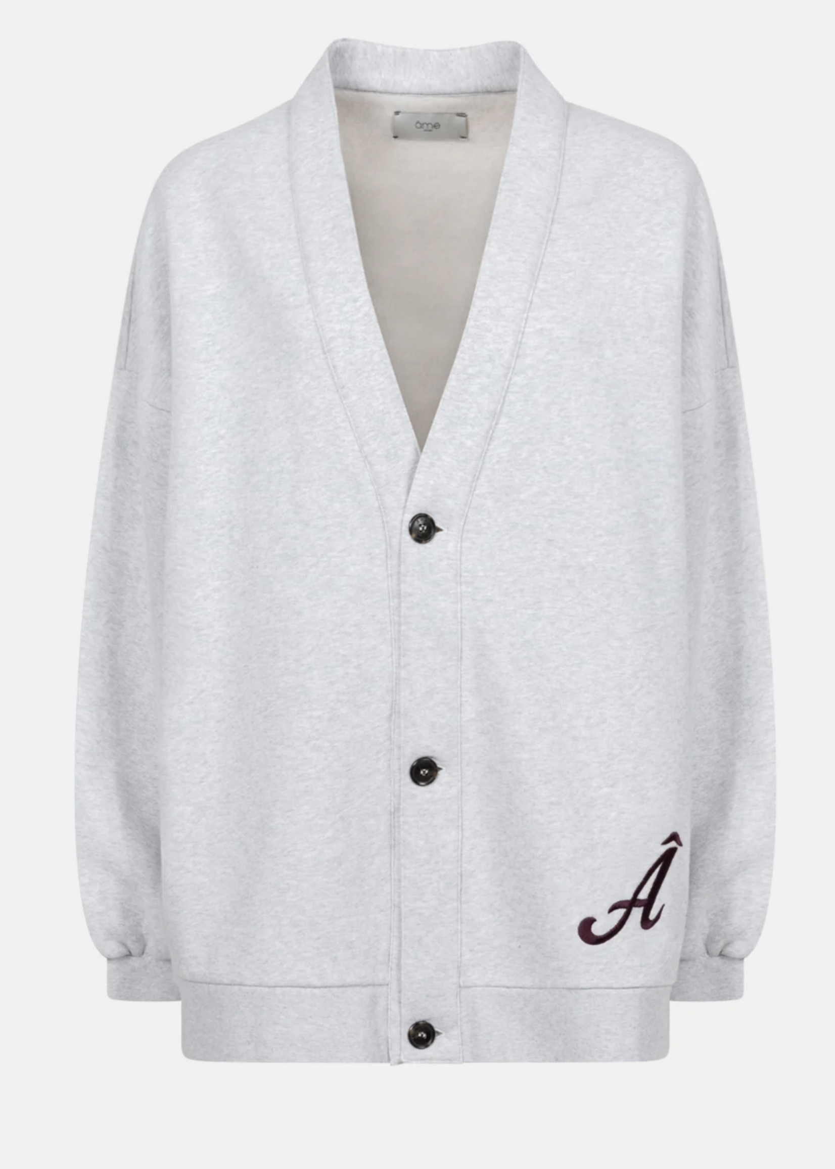 âme Obligation cardigan - Marled Grey