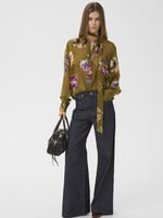 Gestuz GZdarcia shirt - Olive green flower