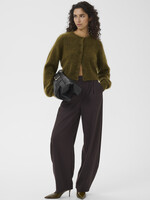 Gestuz GZDebbie cardigan - Plum melange