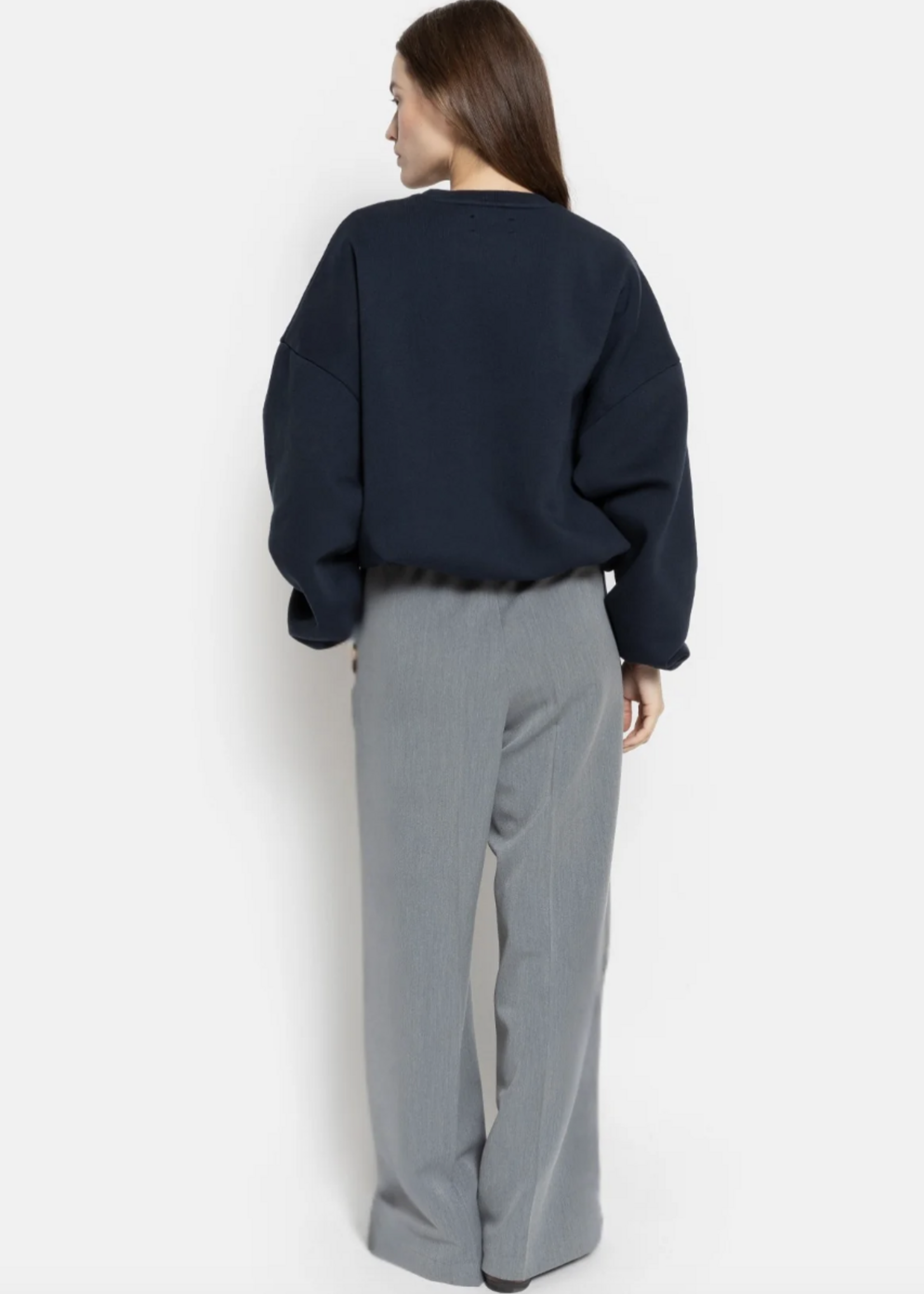 âme Nice wide pants - Mid Grey
