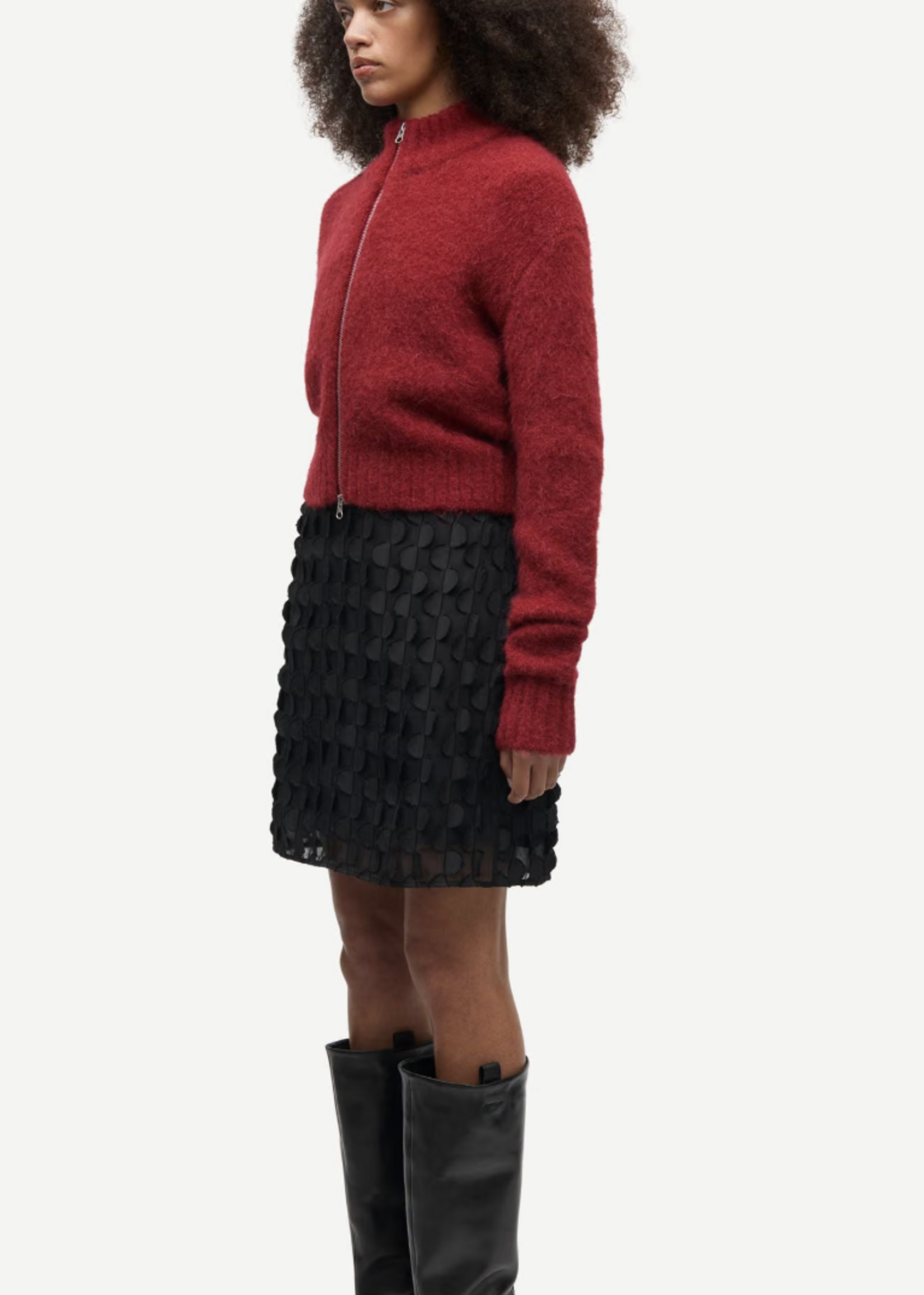 Samsøe Samsøe Sajeanne Cardigan - Sun-Dried-Tomato