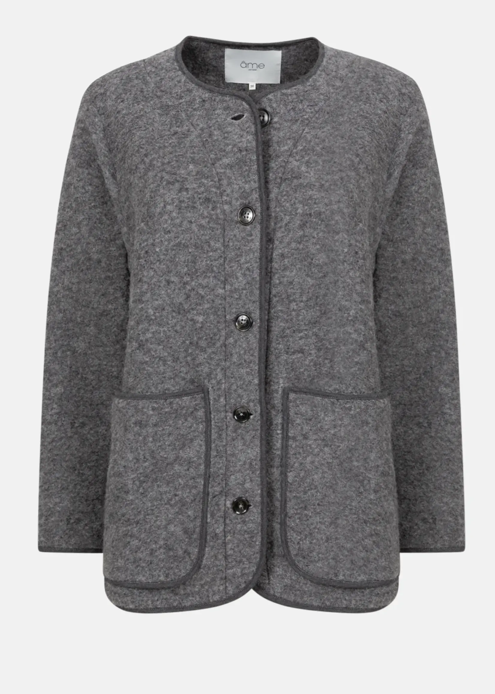 âme Oman Jacket - Dark Grey