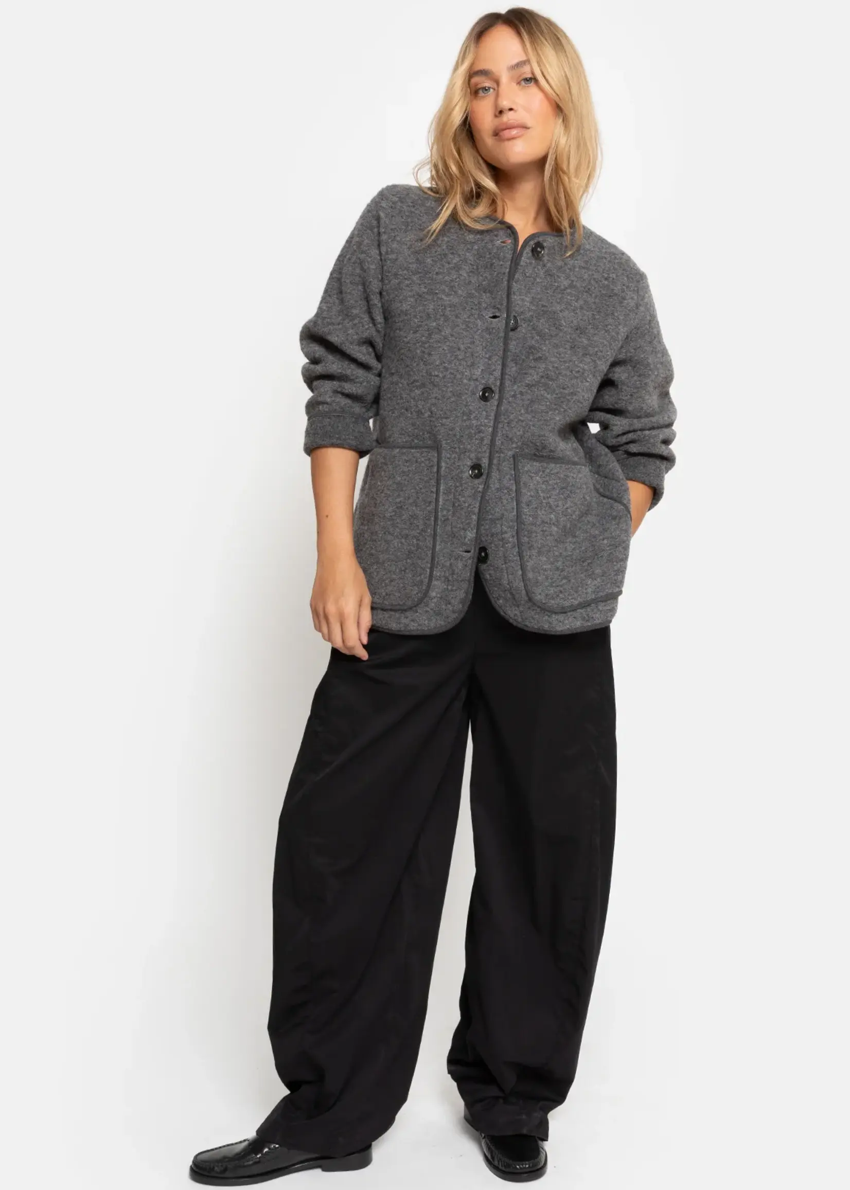 âme Oman Jacket - Dark Grey