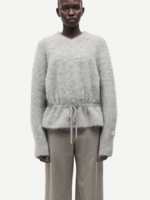 Samsøe Samsøe Salo V-Neck - Grey Mel.