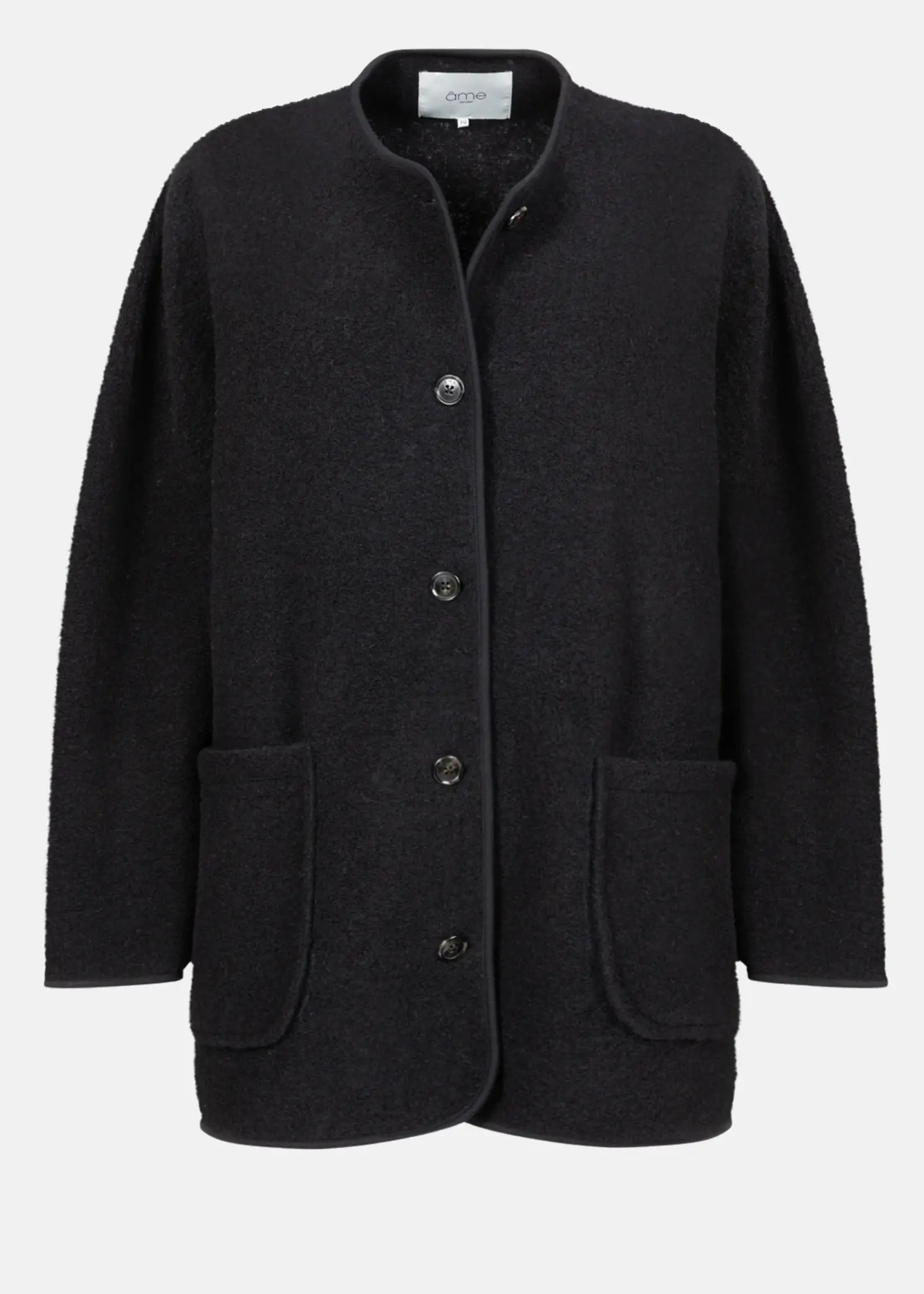 âme Hannah Wooly Jacket - Black