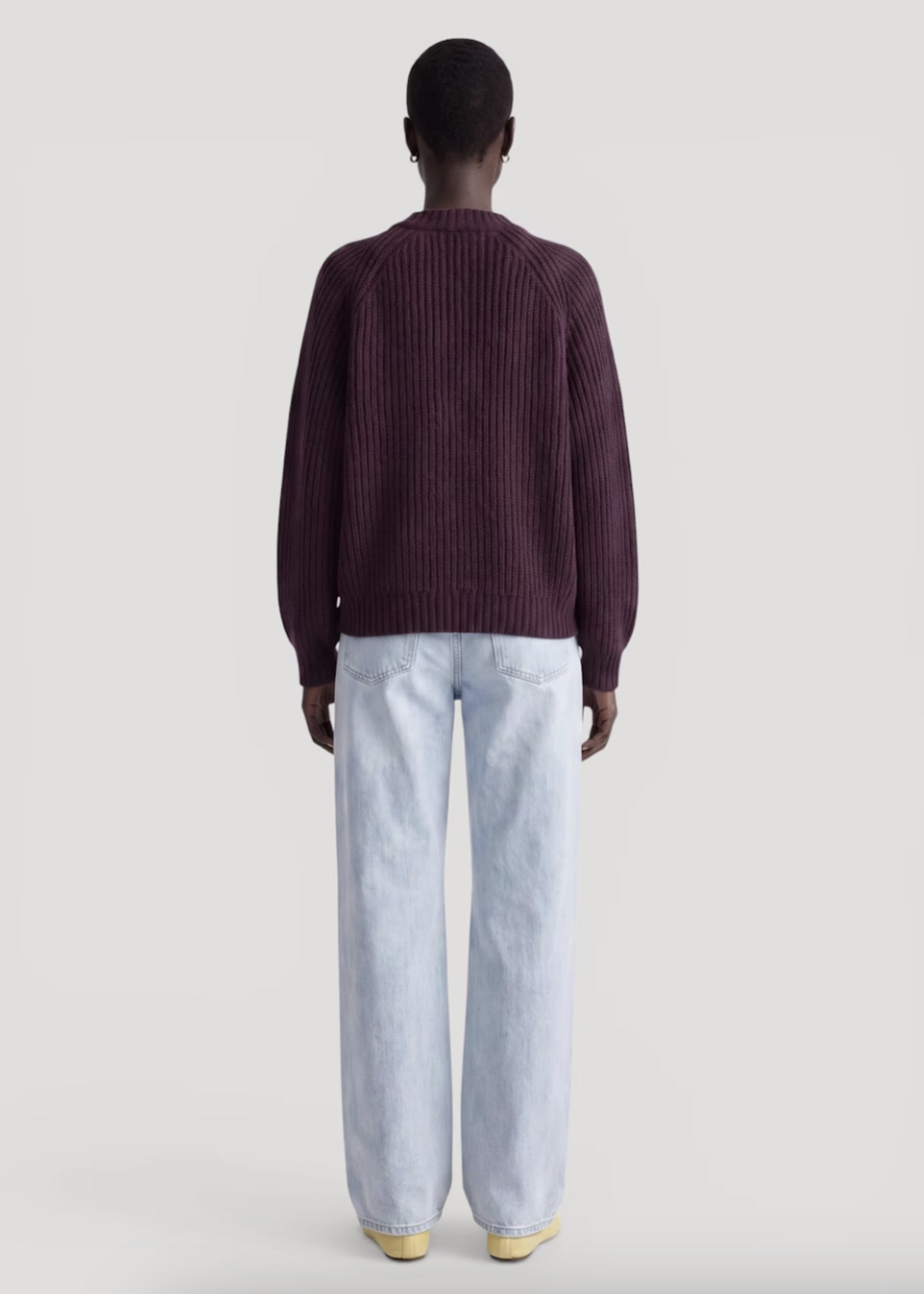 Edited Rani Cardigan - Prune Purple