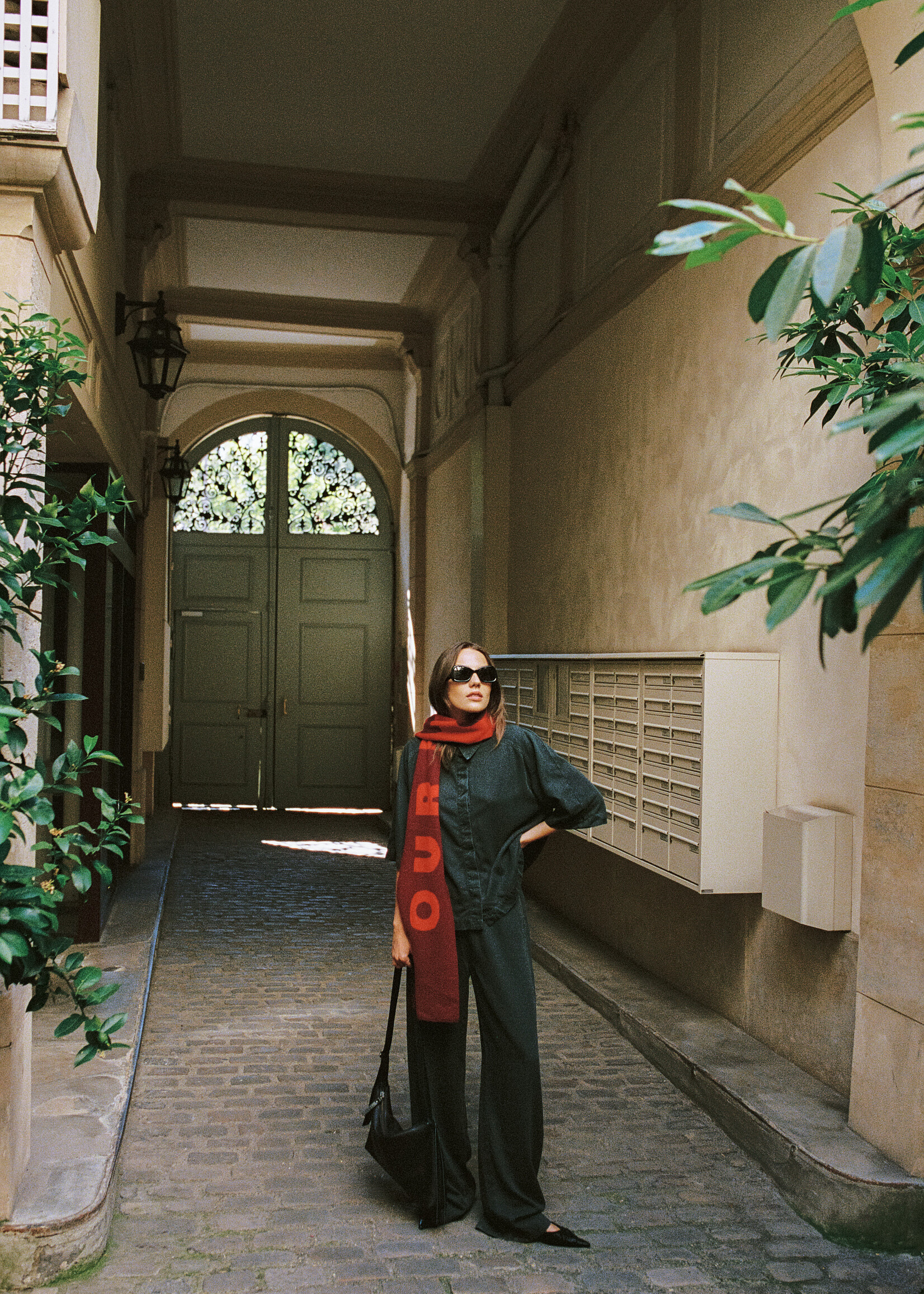 our sister Alba - Logo Scarf