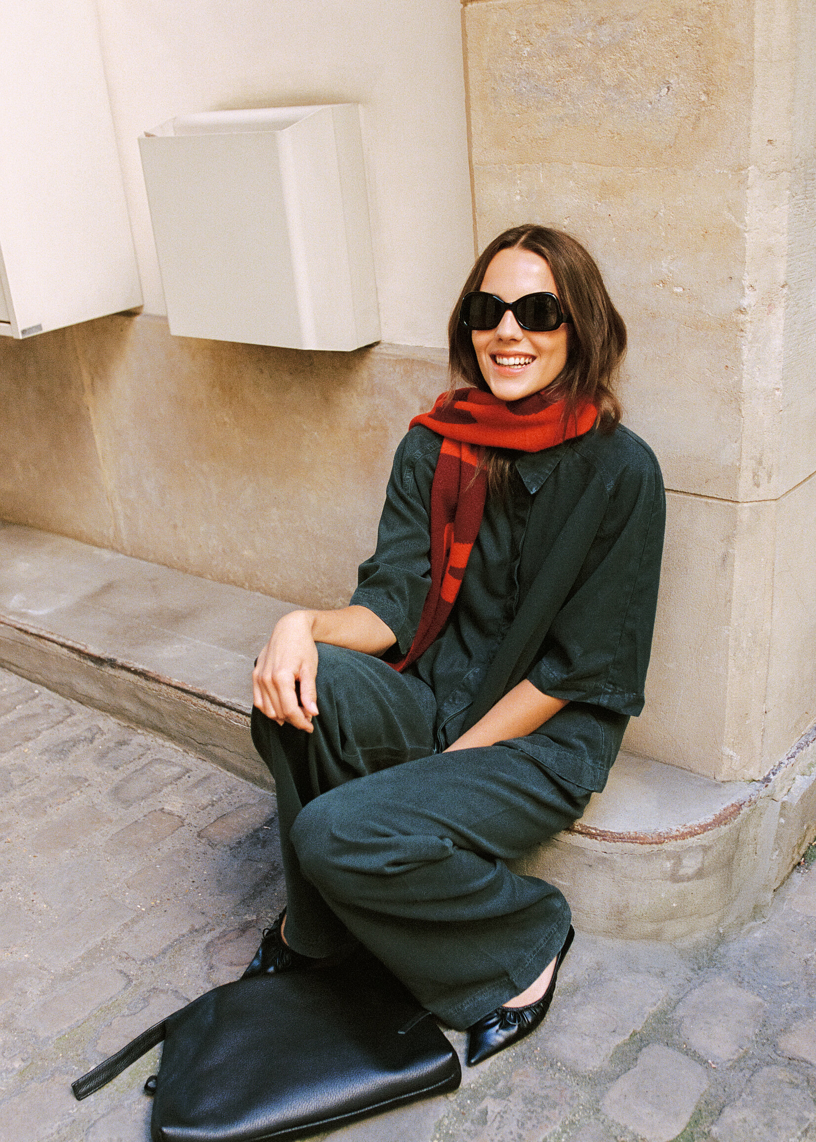our sister Alba - Logo Scarf