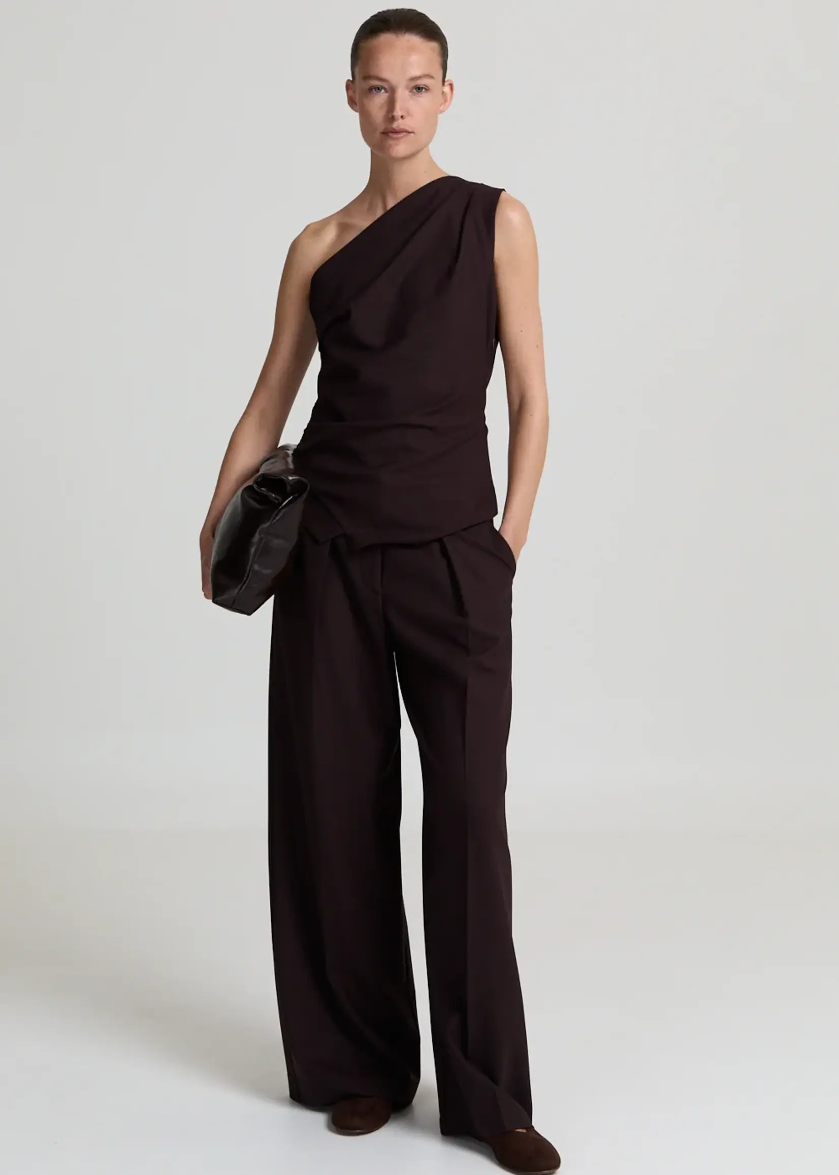 Arianne Pants - Dark Brown