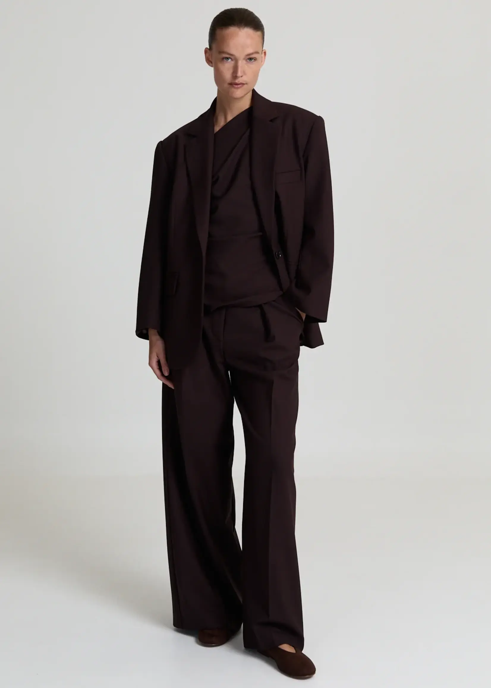 Arianne Pants - Dark Brown