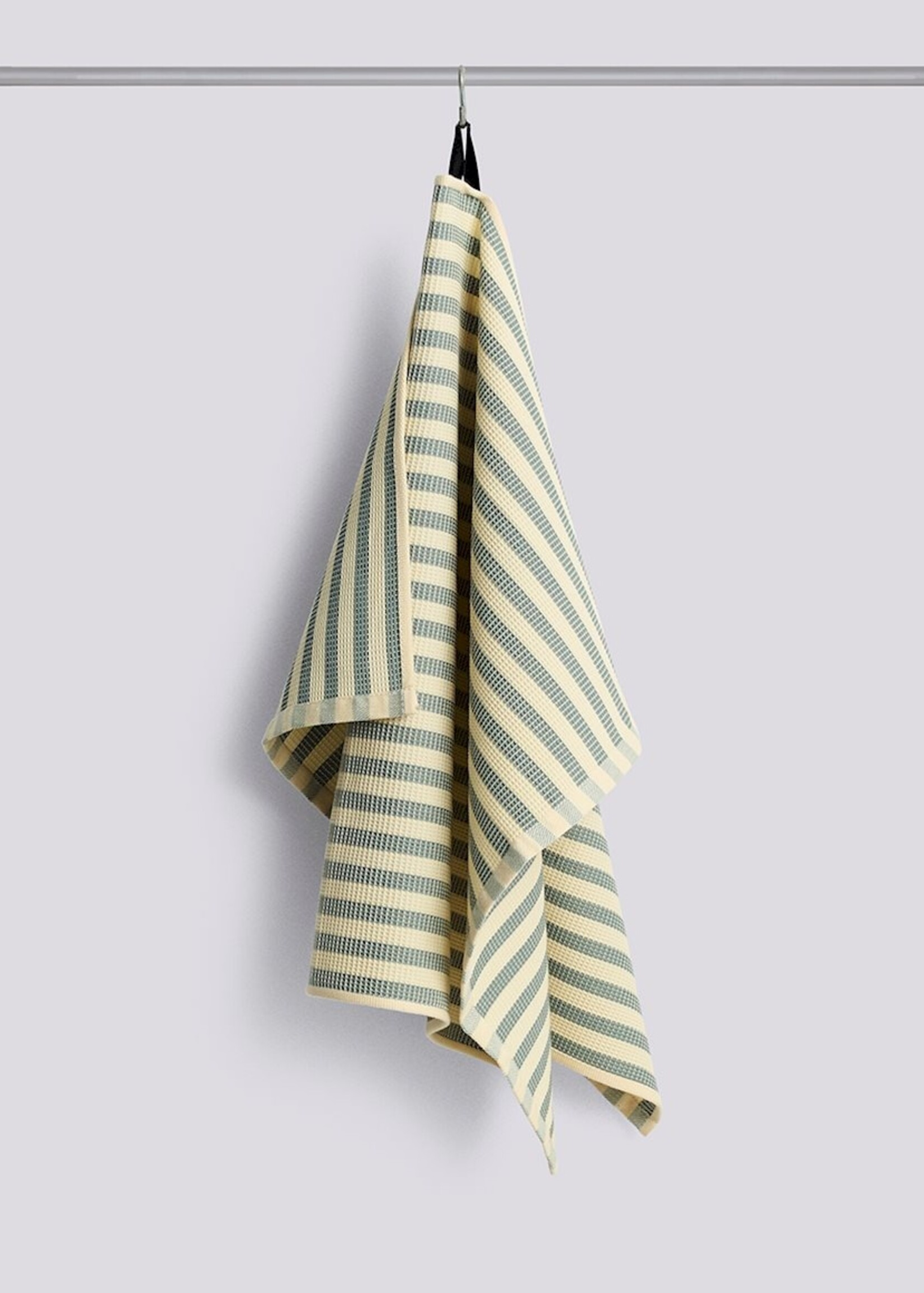 Hay Canteen Tea Towel (Organic) - Green and yellow 12 PCS
