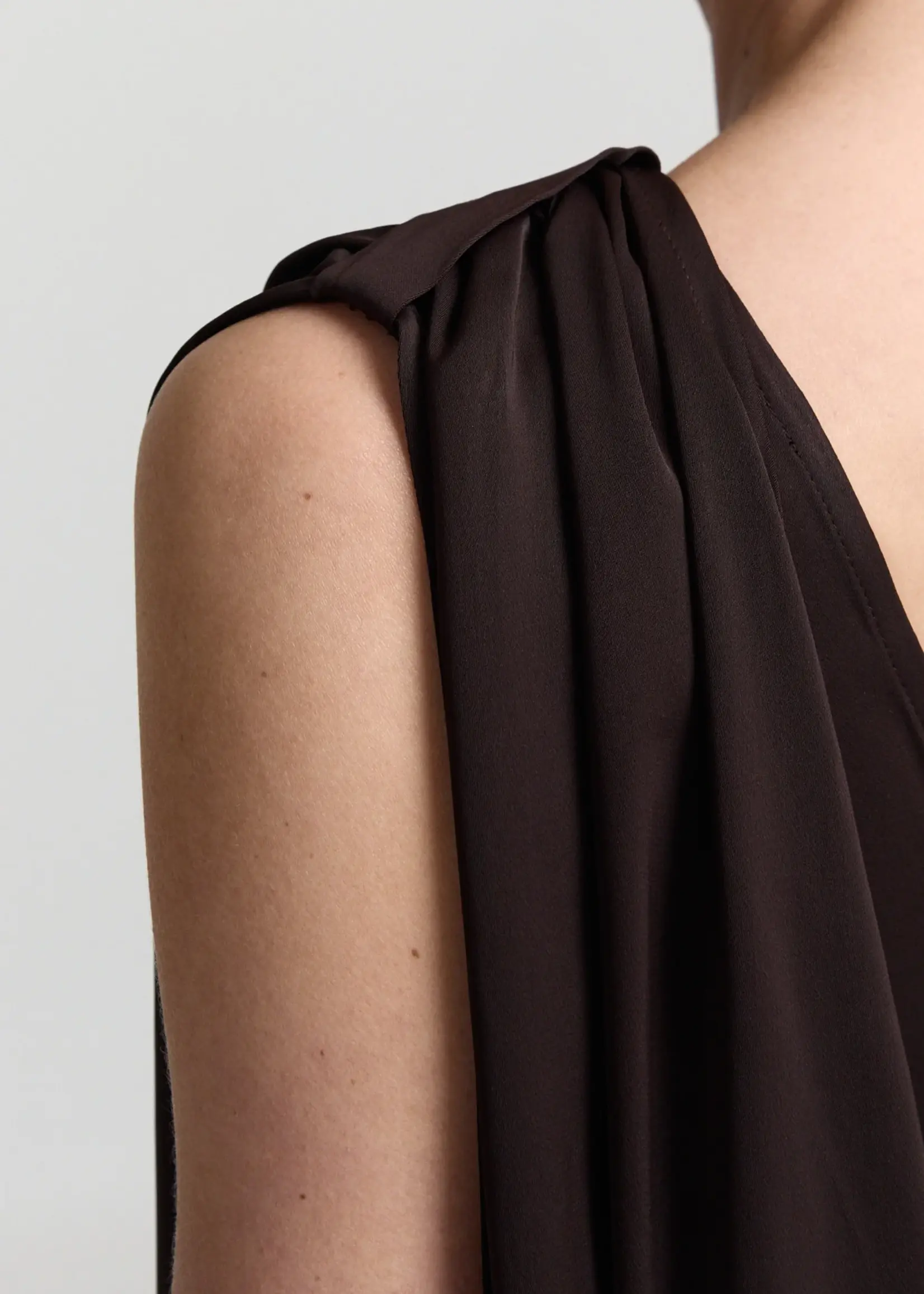 Carla dress - Brown