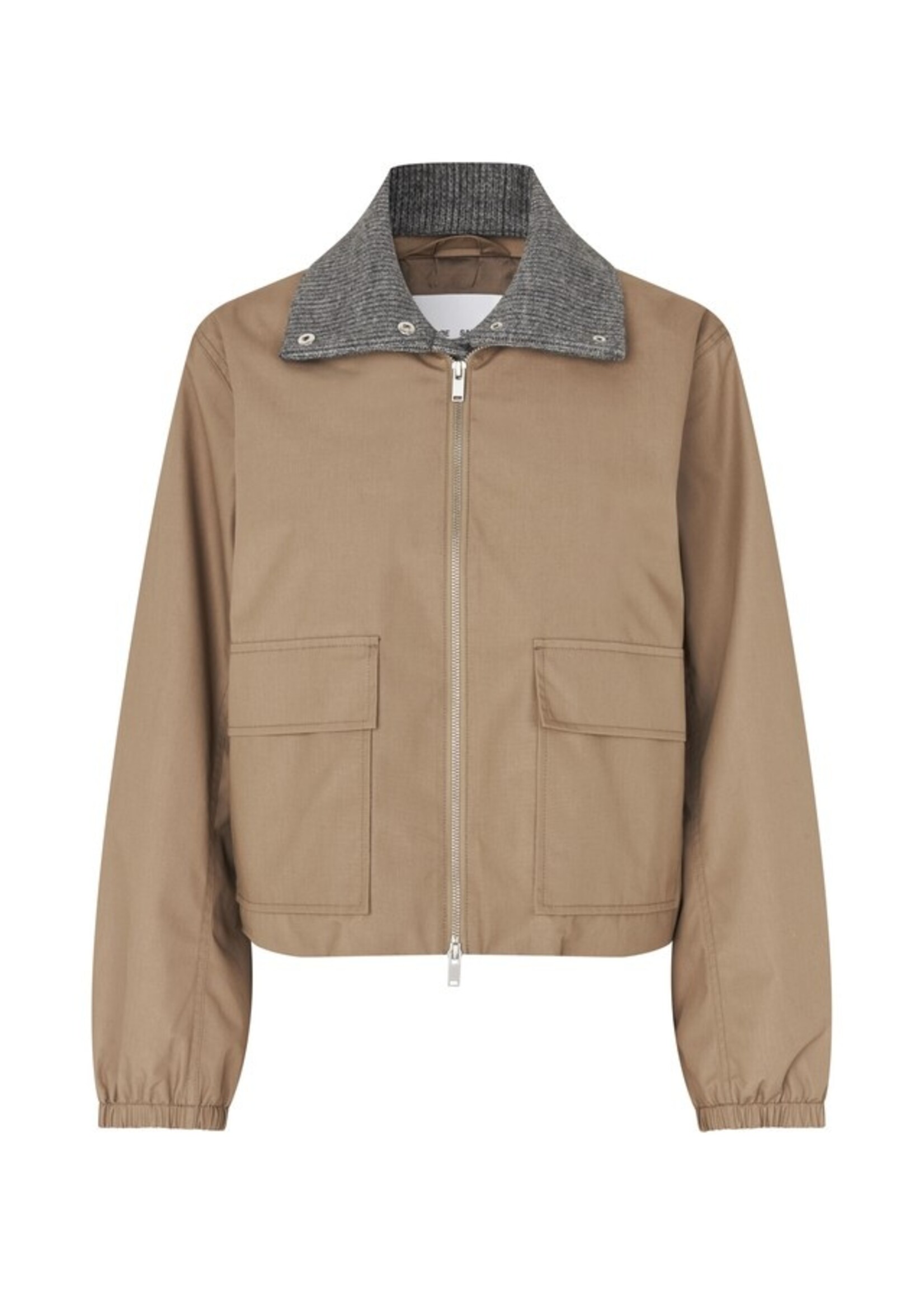 Samsøe Samsøe Sabianco jacket - Lead Gray
