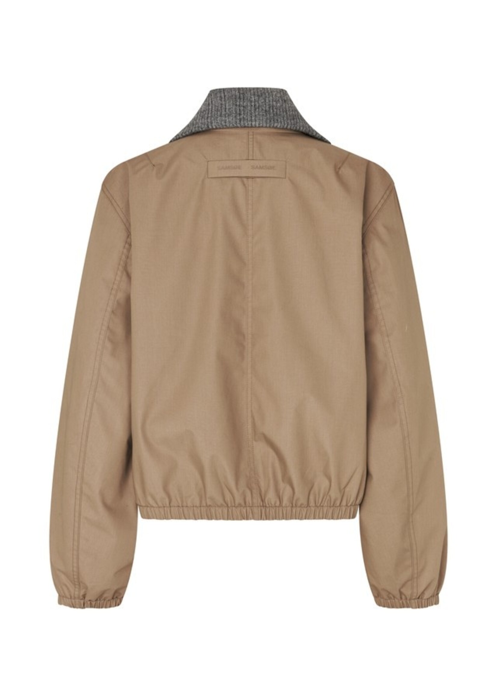 Samsøe Samsøe Sabianco jacket - Lead Gray