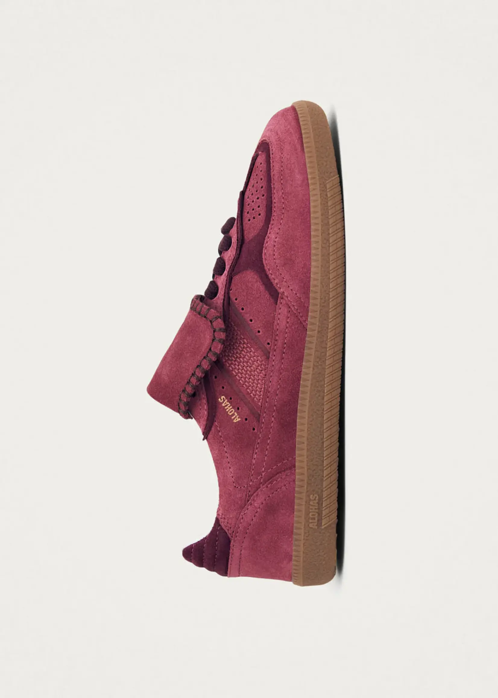alohas Club Suede Raspberry Leather sneakers