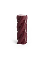 Hay Soft serve candle - Medium - Bordeaux
